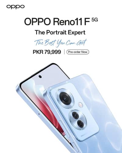 OPPO Reno11 F full packing 10/10 5G PTA approved