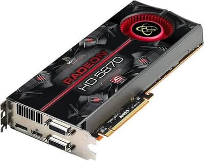 amd 5870 256bits ddr5 gaming card