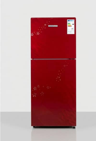 iZone Elegant Red Glass Door Refrigerator - 100% Perfect Condition