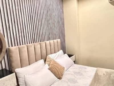 Daily basis and weekly basis one bedroom fully furnished luxury apartments available for rent Gulberg greens Islamabad
