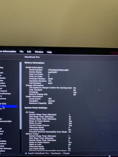 MacBook Pro  2021 M 16 inch 1 TB