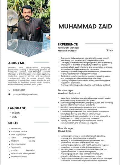 Restaurant Manager