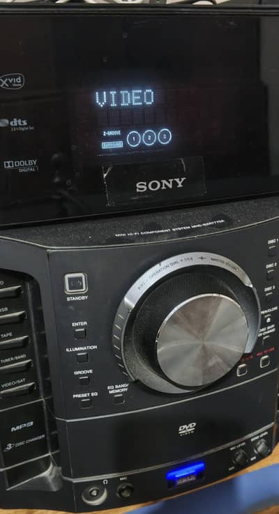 SONY MHC-GZR777da with 2 Speakers