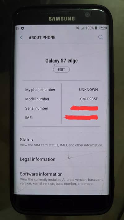 Forsale Samsung Galaxy S7 Edge