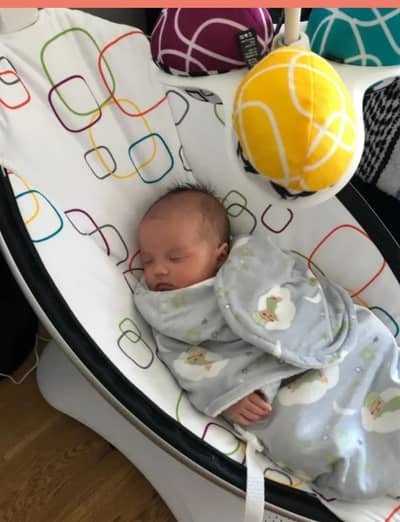 SubhanAllah! Premium Electric Baby Swing Cradle – Automatic Rocking