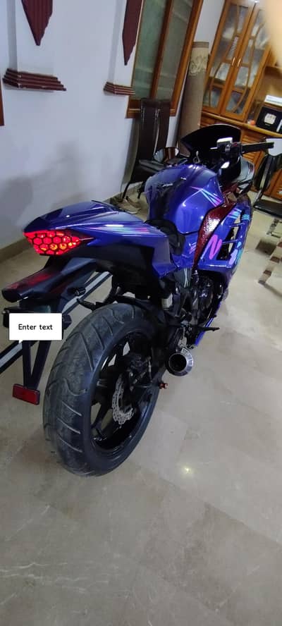 Kawasaki replica with Inline 4 engine
