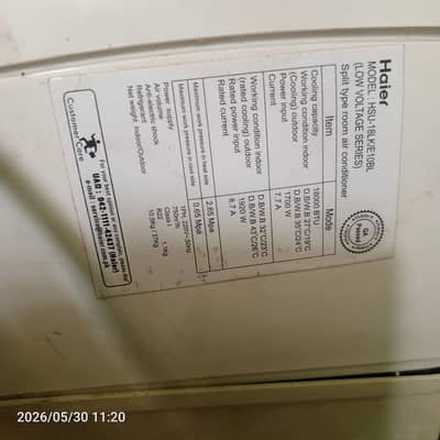 1.5 Ton AC for Sale – Mint Condition