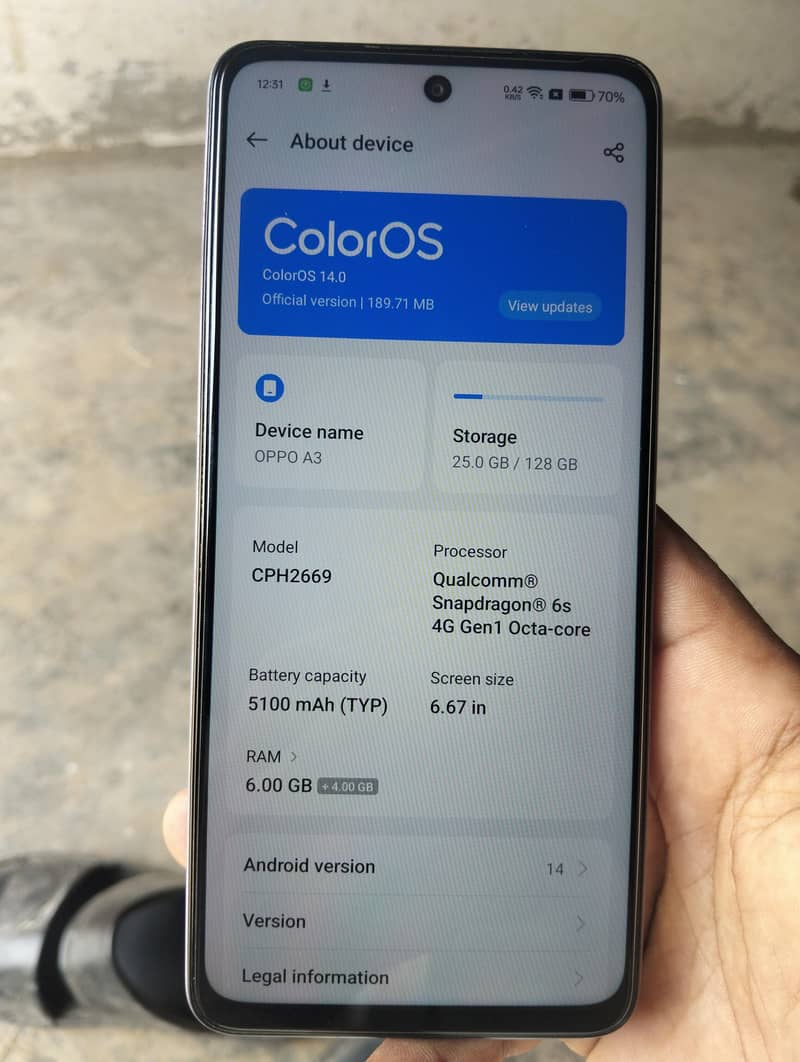 OPPO A3 2