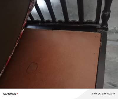 Pure Wooden Double Bed for sale