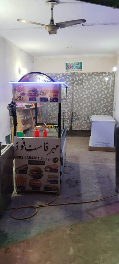 Full set available for fast food restaurant