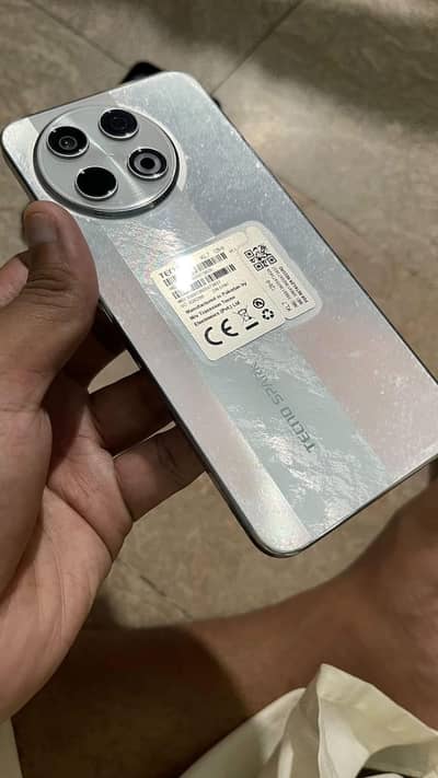 Techno spark 30pro with box