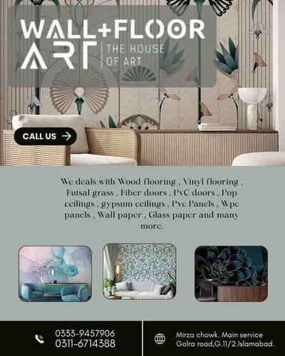 Canvas Wall / Customized Wallpaper / 3D Flex wallpaper / Wall pictures