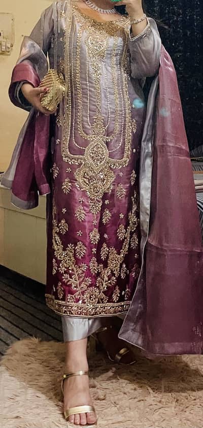 Wedding wear Dress 3 piece