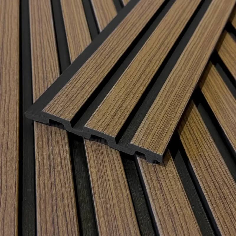 PVC wall Panels / WPC Fluted panel / Hard panel / solid panel 8
