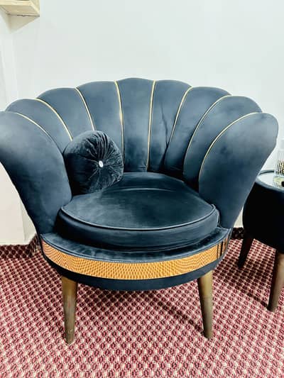 2 sofa and 1 table new velvet 03221423426