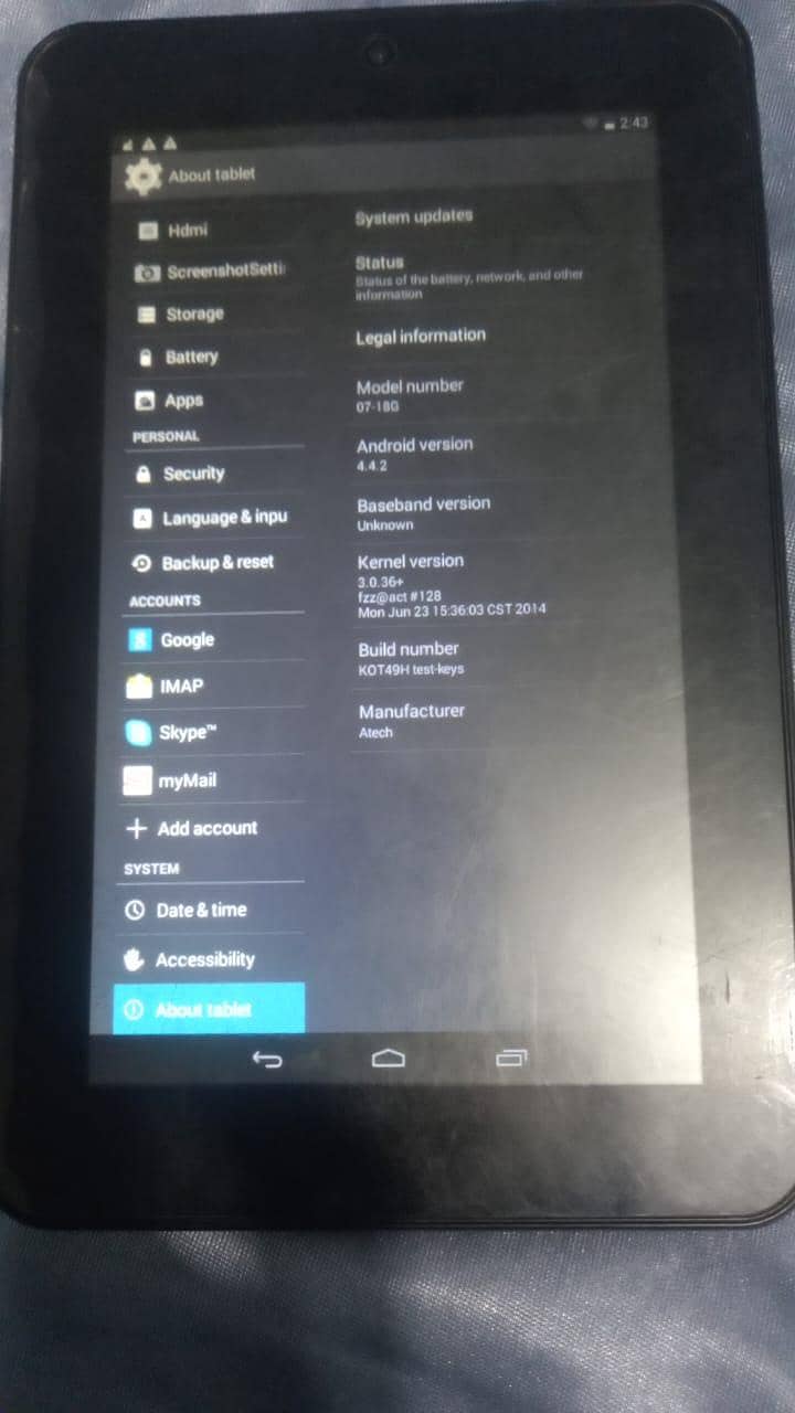 Atech Tablet 4