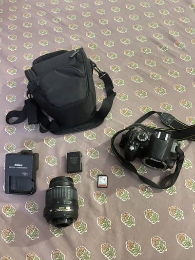 Nikon D3100 with 18-55mm Lens