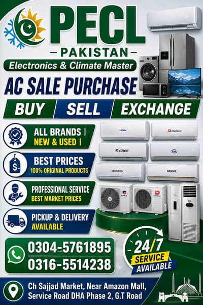 AC Sale Purchase | New & Used Air Conditioners | Best Prices