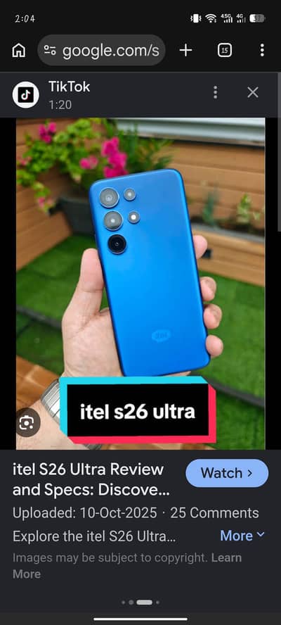 Itel Super S26 ultra