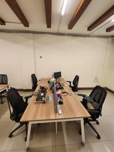 4 Seater office work stations