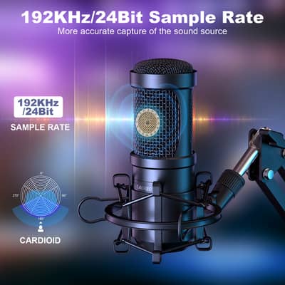 Studio Microphone for Gaming, Broadcasting, Podcast & Streaming