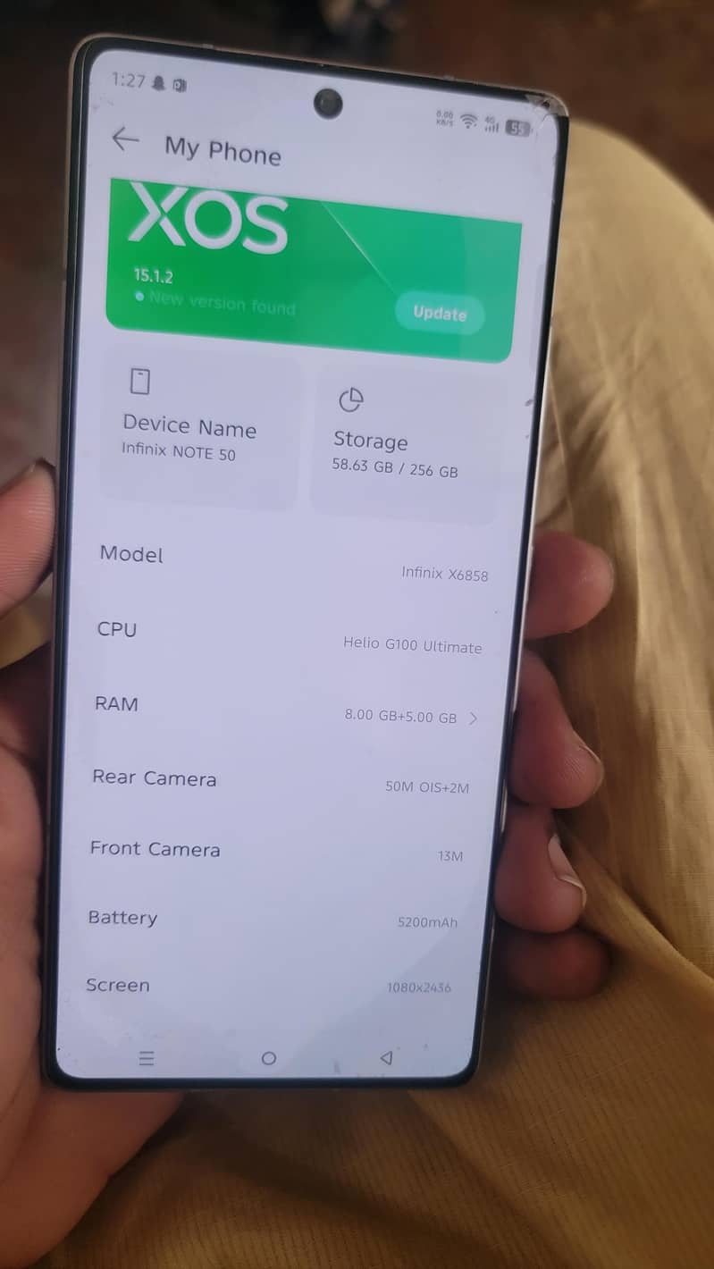 Infinix Note 50 0