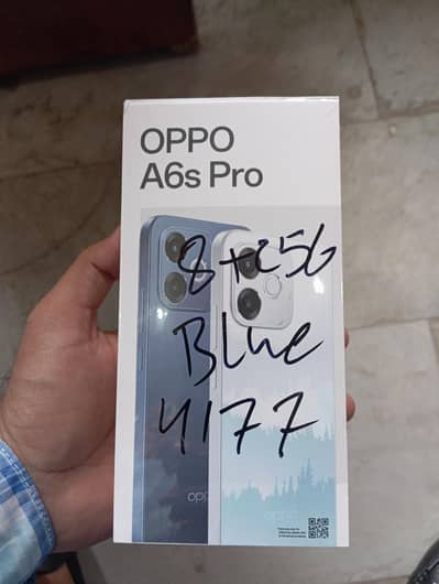 oppo A6S pro 8/256
