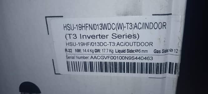 Haier 1.5 ton Ac very reasonable price