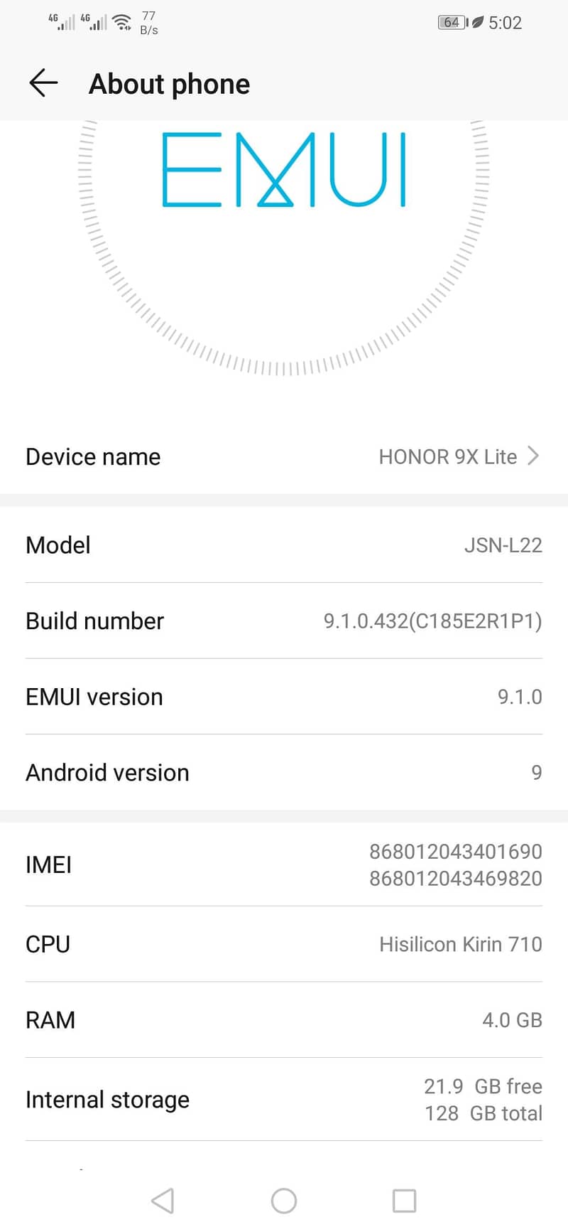 Honor 9 Lite 1