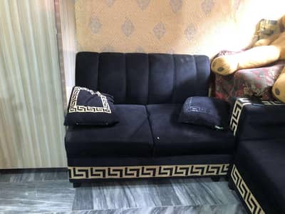 L Shape complete sofa set 10/9