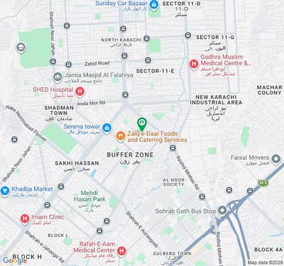 CORNER PLOT FOR SALE BUFFER ZONE SECTOR 15A/4 KARACHI