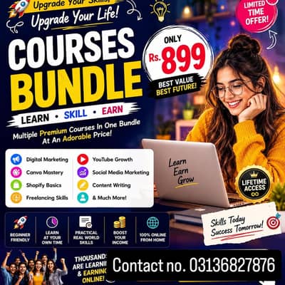  Courses Bundle – Learn Skills, Earn More!