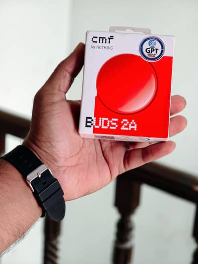 cmf buds 2a orange color box packed comes from oman