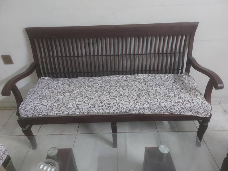 wooden sofaset 1
