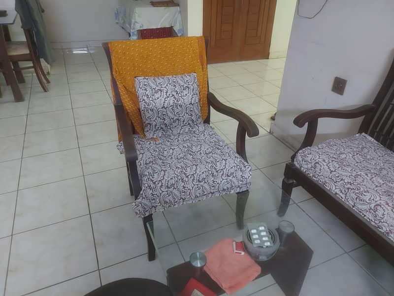 wooden sofaset 2