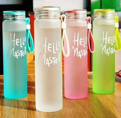 Transparent Trending Water Bottle | Free Delivery All Over Pakistan