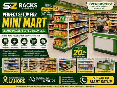 Grocery Store Racks Mart Racks Cash & Carry Racks Cosmetic Display