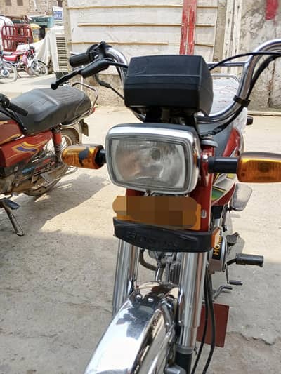 Honda CD-70 punjab number all ok 03207692851 call