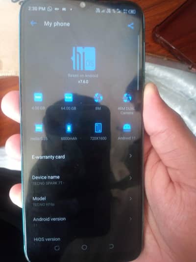 Mobil all ok ha sirf panel chang ha