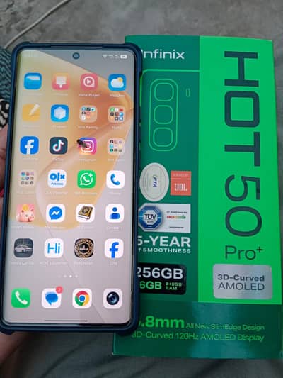 Infinix Hot 50 Pro Plus 16 256 daba charger ha