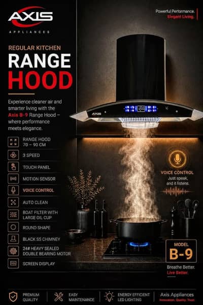 Axis Brand Kitchen Range Hoods