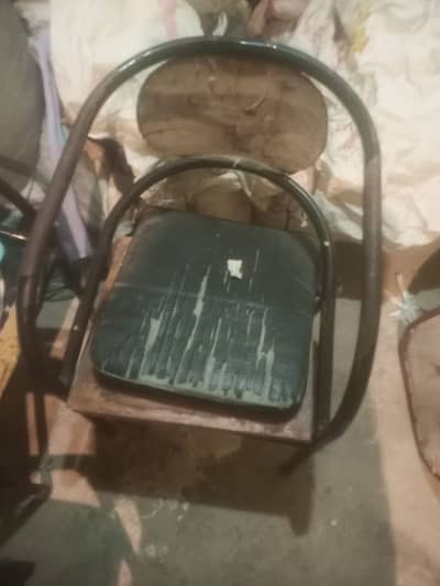 Office Chair/ Iron Black Chair