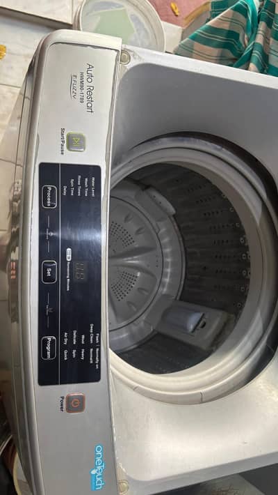 want to sell haier fully automatic  washing machine