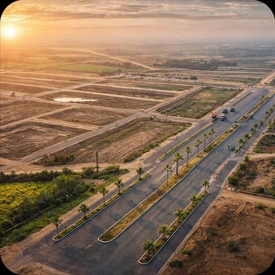 Prime 8 Marla Commercial Plot for Sale in Block J, Lake City Meadows Phase 1