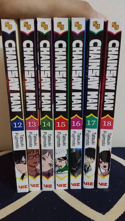 Chainsaw man manga volume 12-18
