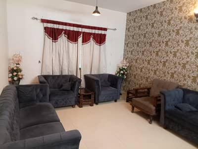 Furnished apartment for rent 2 bed drawing dining room badar commercial dha phase 5 Karachi