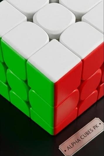Professional 3x3 Speed Cube - Stickerless Matte Edition (Smooth)