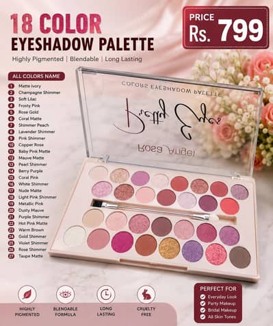 eye pretty 30 colors eyeshadow