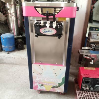 ice cream machine/cone ice cream