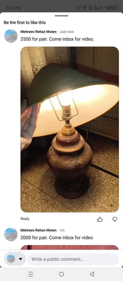 Antique Old Lamps